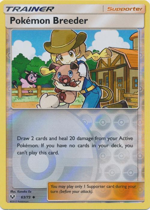 Pokemon Breeder [Reverse Holo]