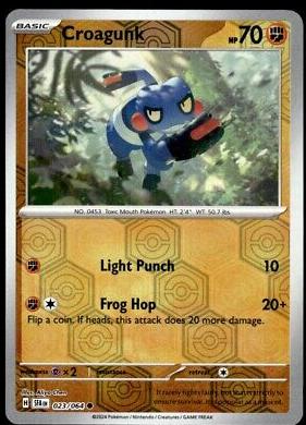 Croagunk [Reverse Holo]