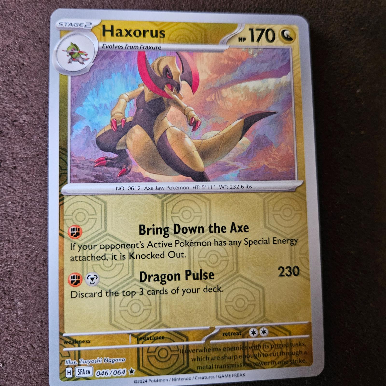 Haxorus [Reverse Holo]