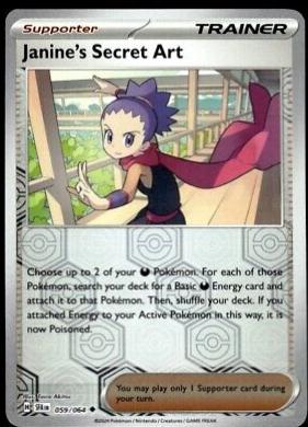 Janine's Secret Art [Reverse Holo]