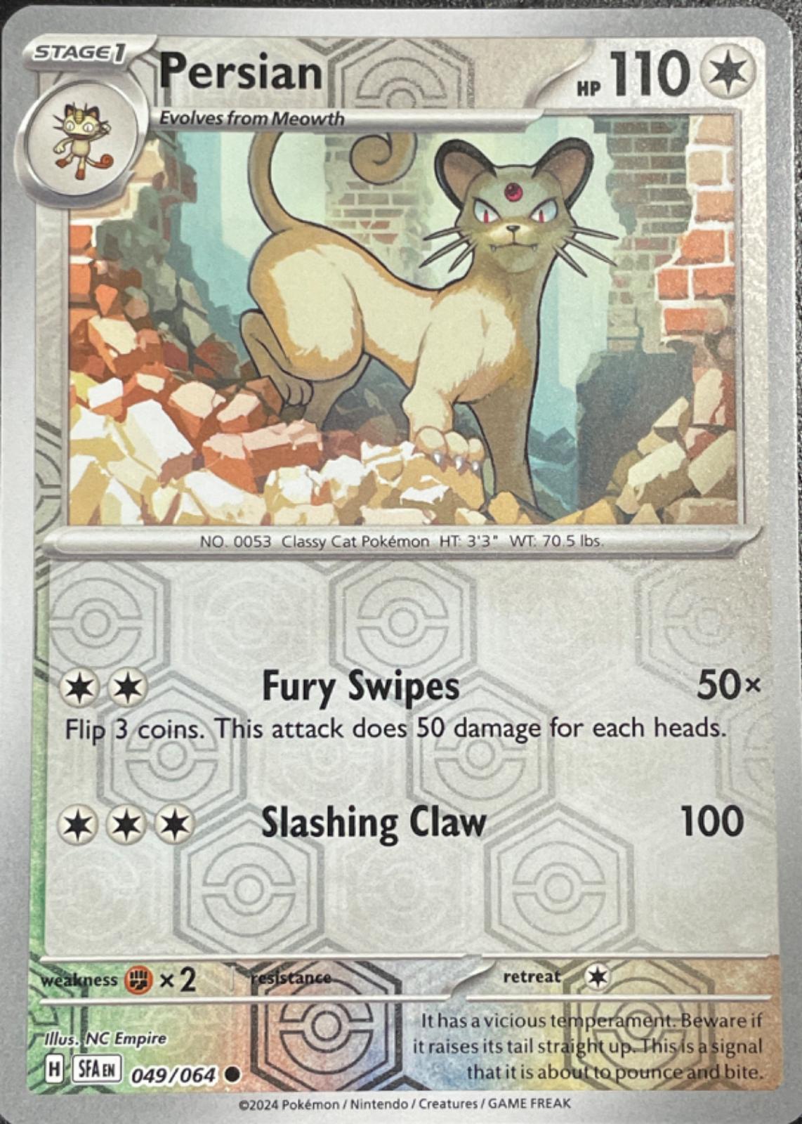 Persian [Reverse Holo]