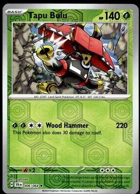 Tapu Bulu [Reverse Holo]