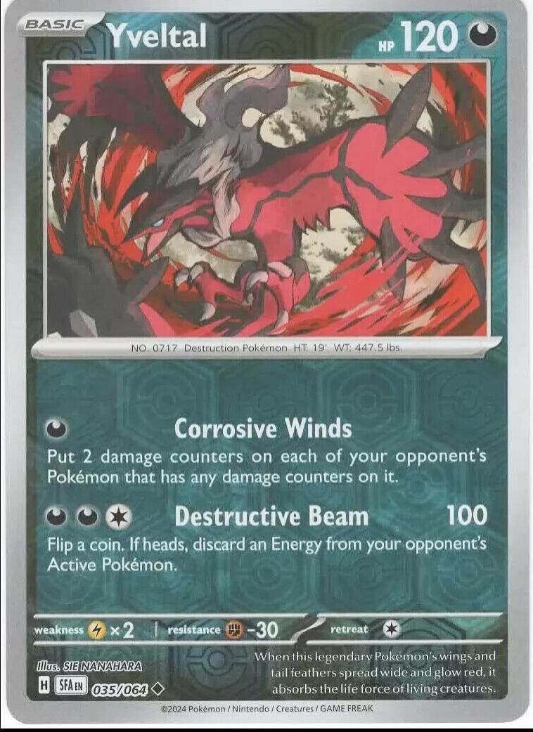 Yveltal [Reverse Holo]