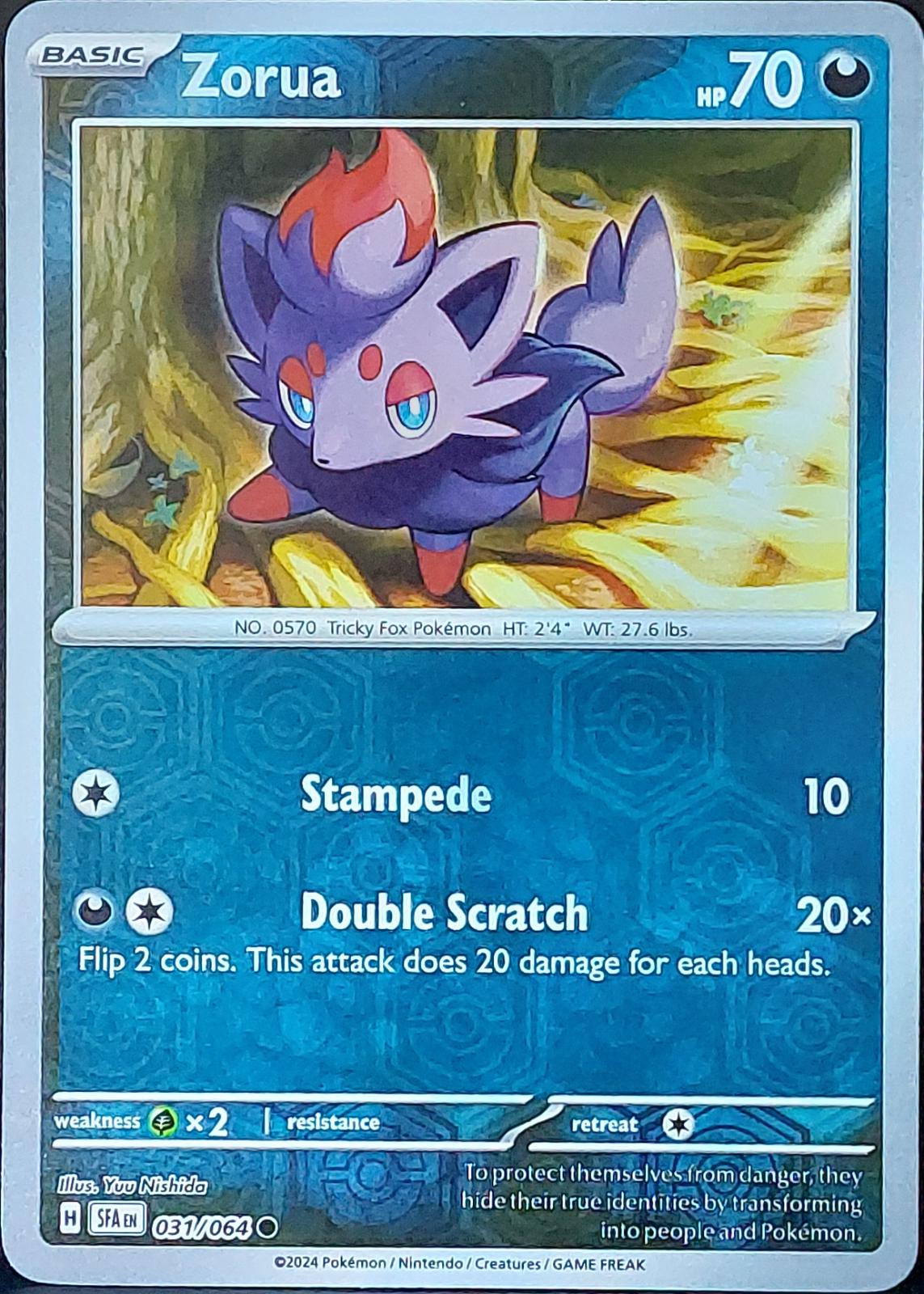 Zorua [Reverse Holo]