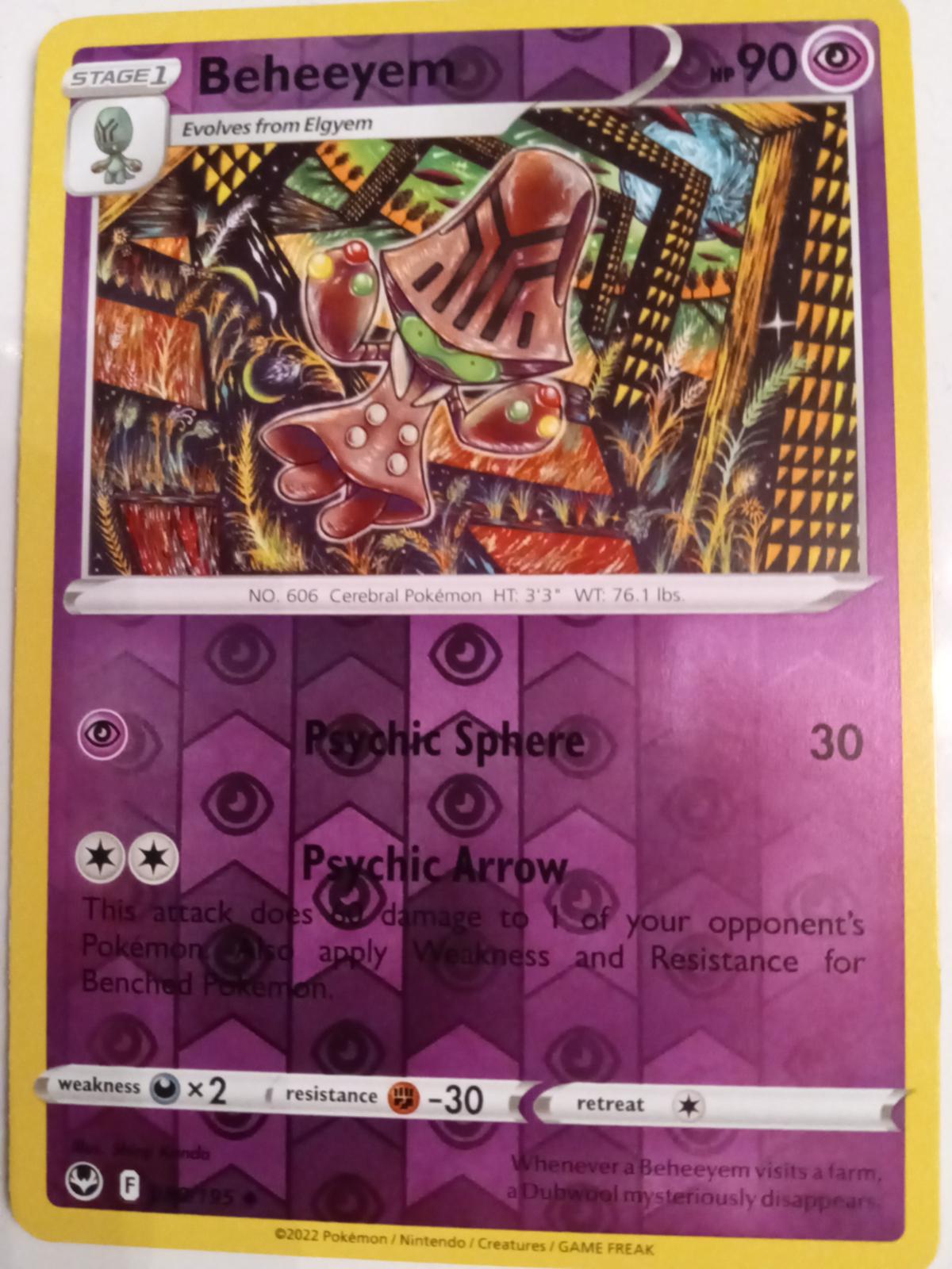 Beheeyem [Reverse Holo]