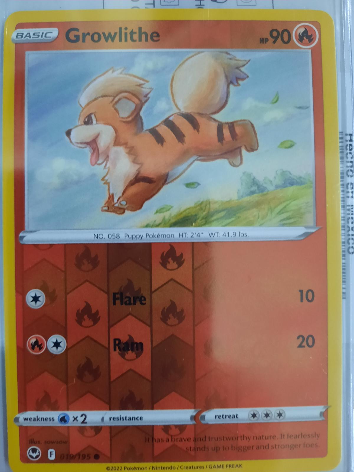 Growlithe [Reverse Holo]