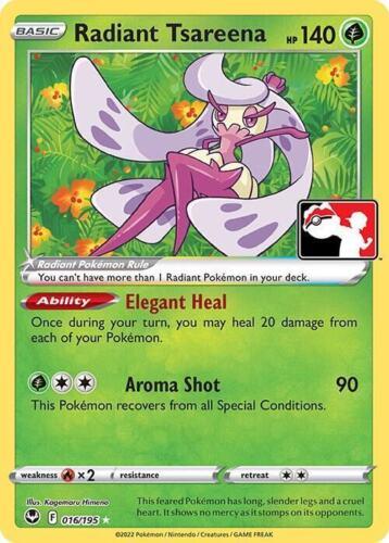 Silver Tempest Radiant Tsareena [Prize-Pack] Pokémon card