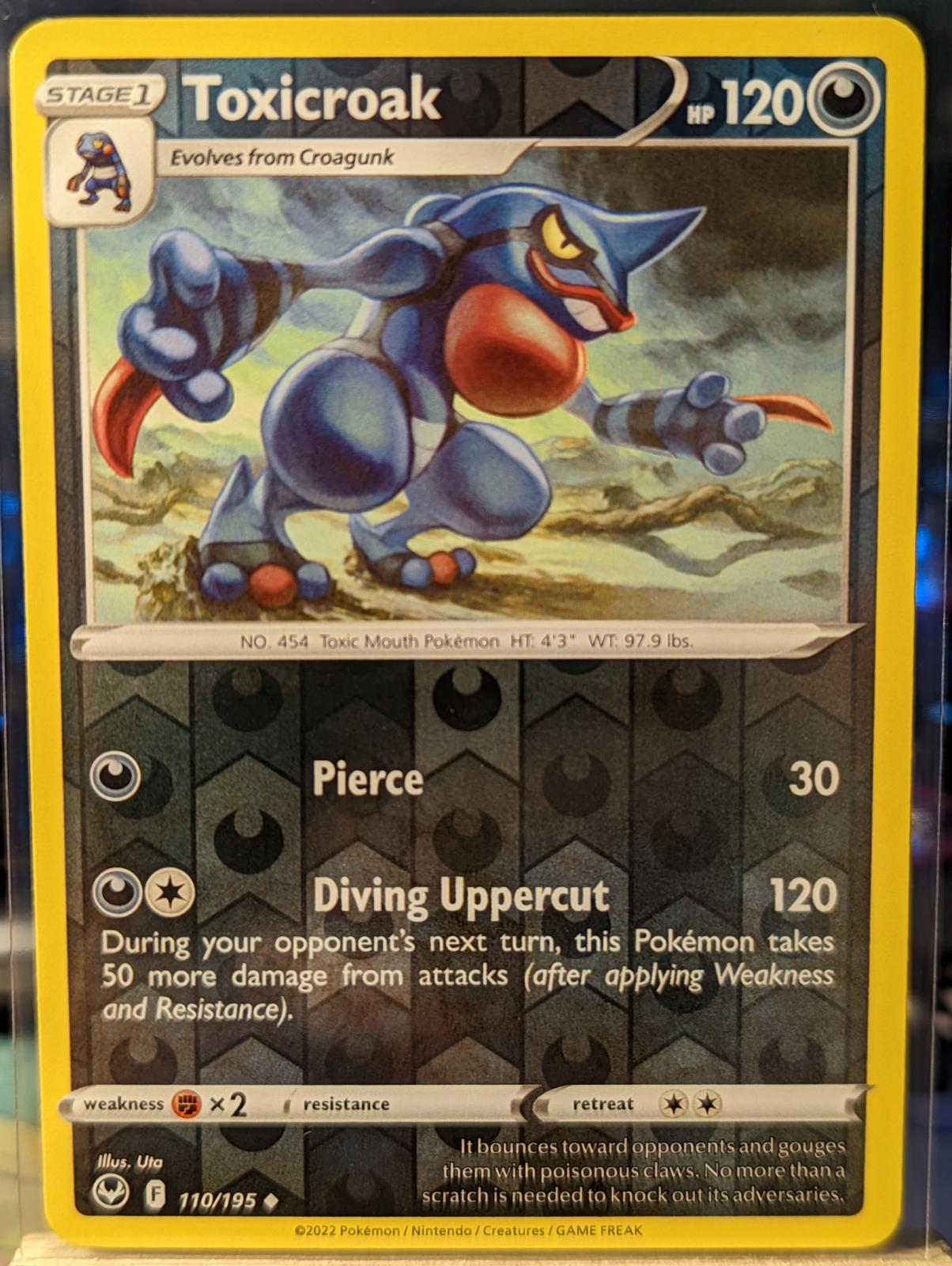 Toxicroak [Reverse Holo]