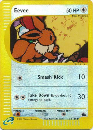 Skyridge Eevee [Reverse Holo] Pokémon card