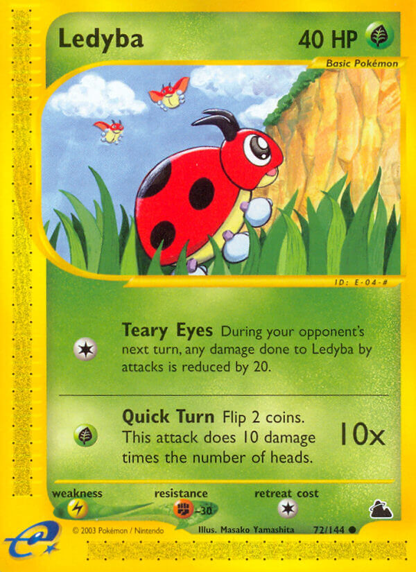 Skyridge Ledyba Pokémon card