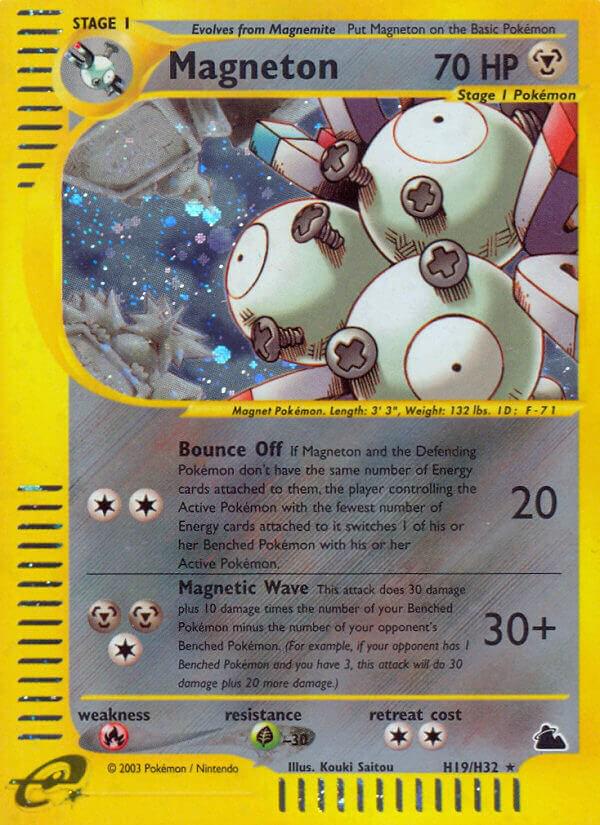Skyridge Magneton Pokémon card