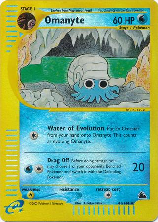 Omanyte [Reverse Holo]