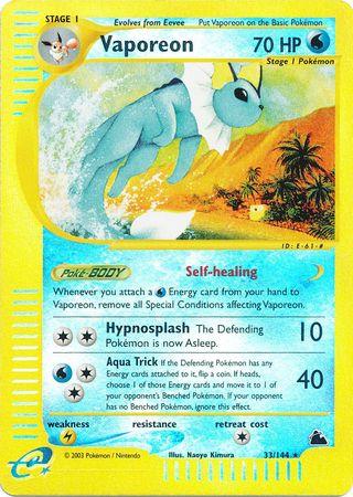 Vaporeon [Reverse Holo]