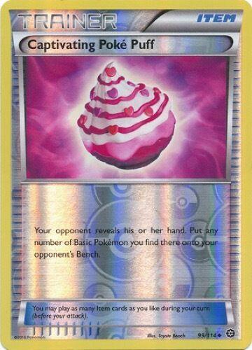 Captivating Poke Puff [Reverse Holo]