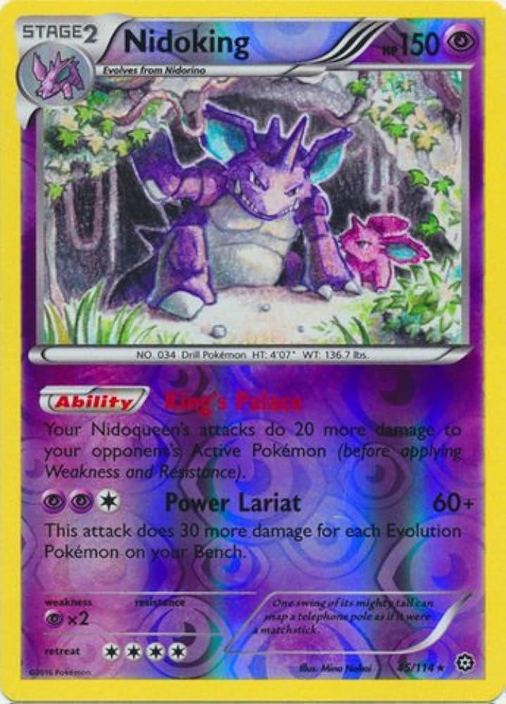 Nidoking [Reverse Holo]