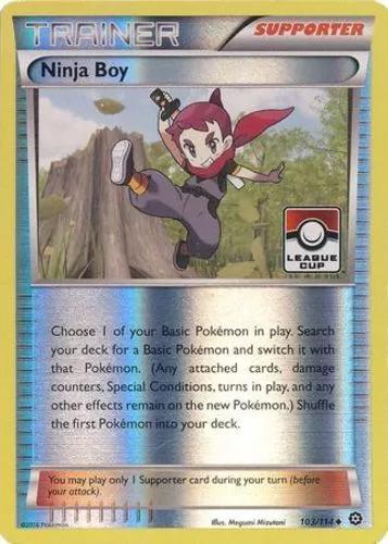 Steam Siege Ninja Boy [League-Cup] Pokémon card