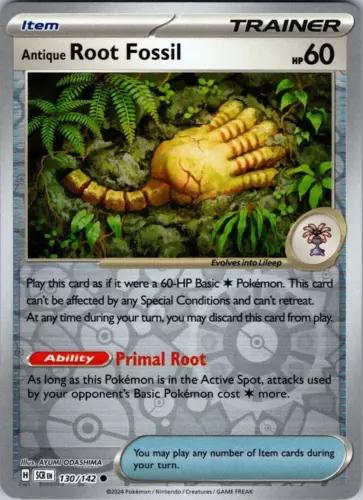 Antique Root Fossil [Reverse Holo]
