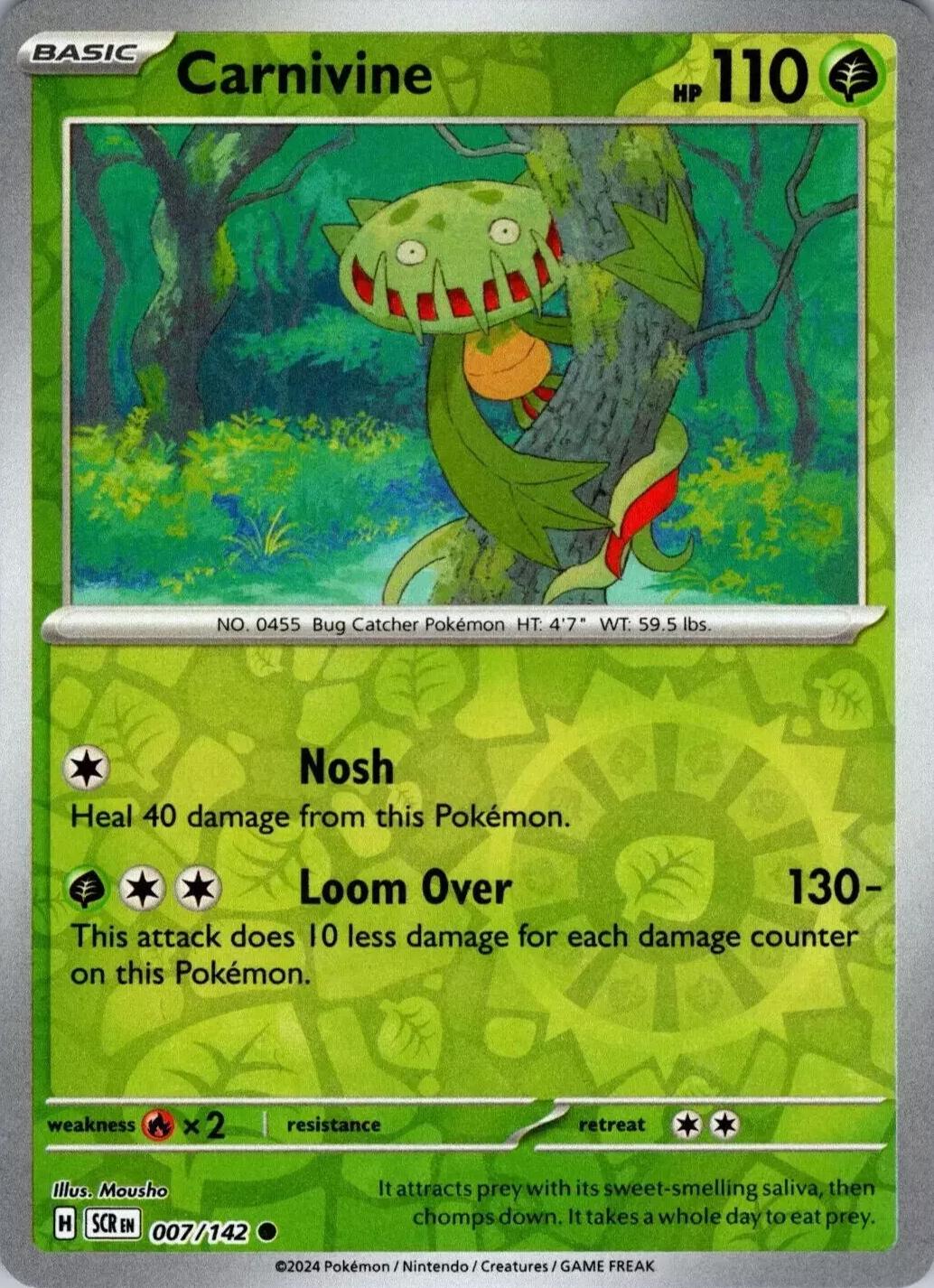 Carnivine [Reverse Holo]