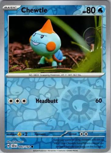 Chewtle [Reverse Holo]