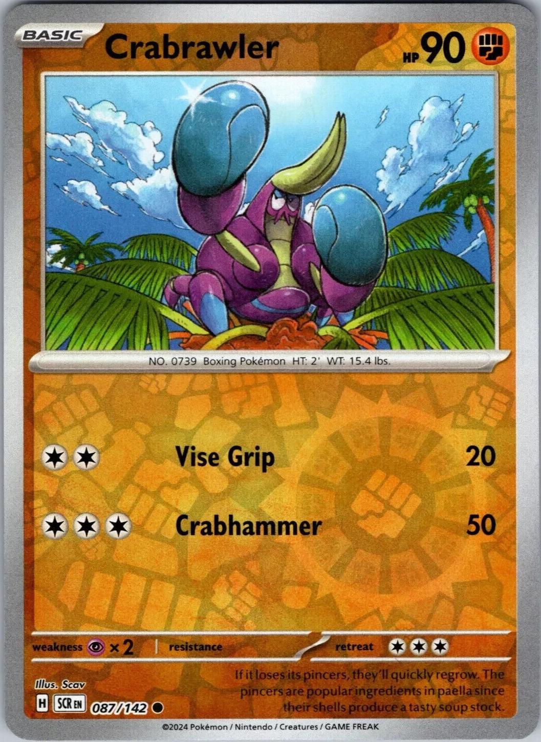 Crabrawler [Reverse Holo]