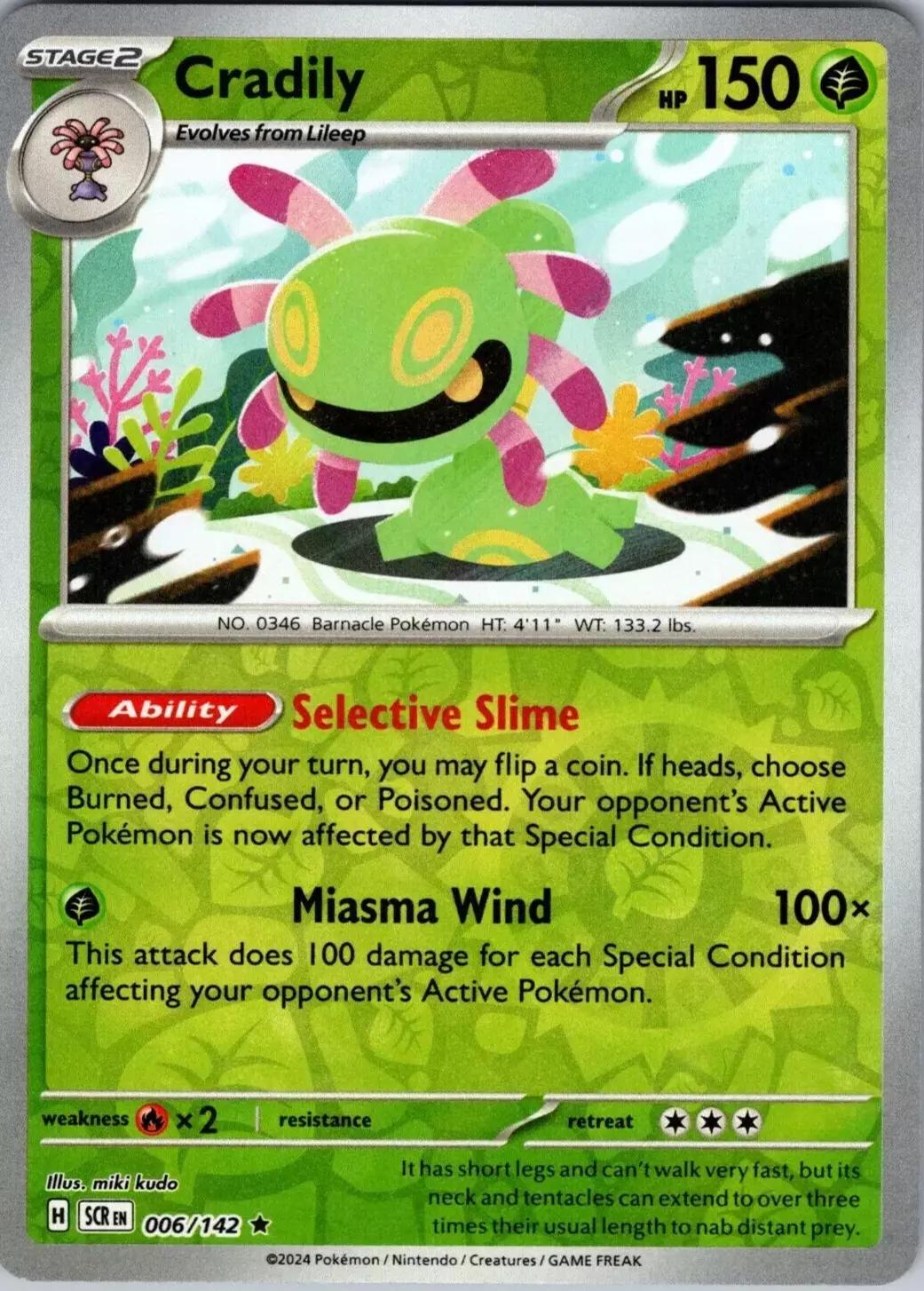 Cradily [Reverse Holo]