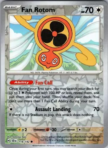Fan Rotom [Reverse Holo]