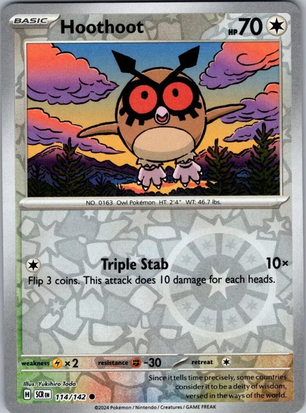 Hoothoot [Reverse Holo]