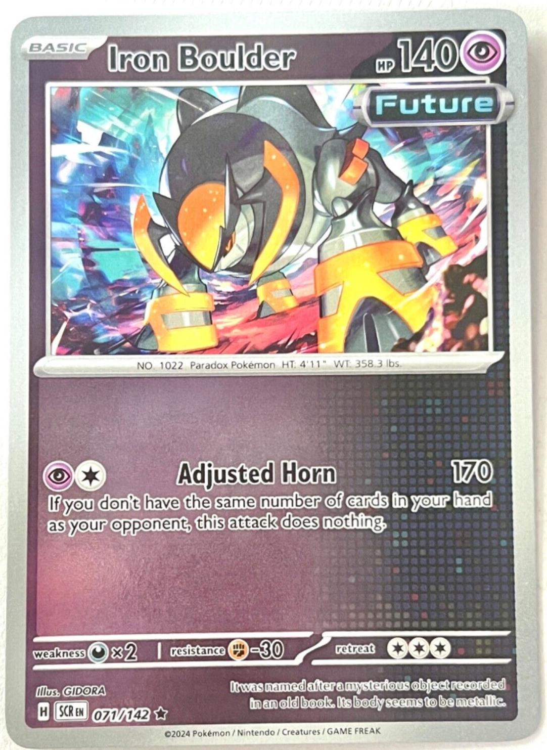 Iron Boulder [Reverse Holo]