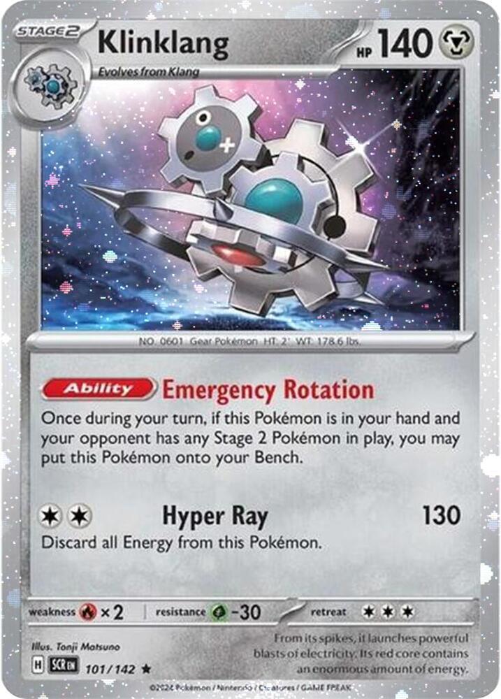 Stellar Crown Klinklang [Cosmos-Holo] Pokémon card