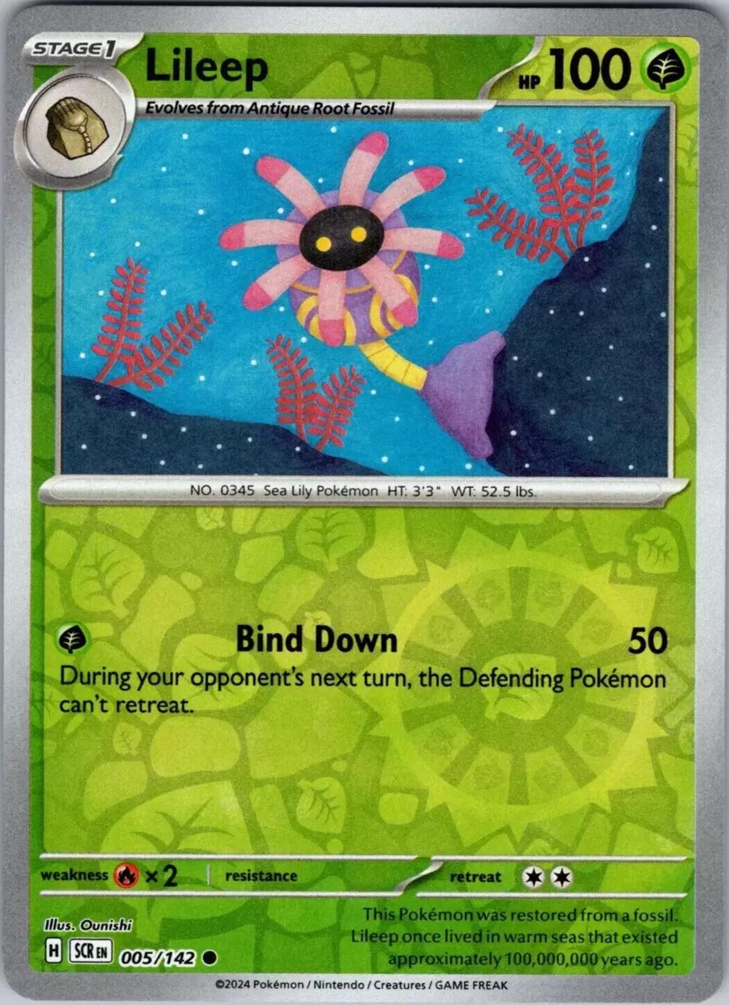 Lileep [Reverse Holo]