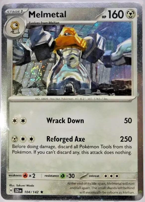 Stellar Crown Melmetal [Cosmos-Holo] Pokémon card