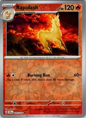 Rapidash [Reverse Holo]