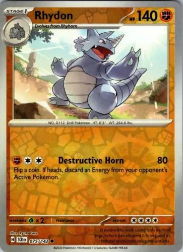 Rhydon [Reverse Holo]