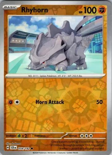 Rhyhorn [Reverse Holo]
