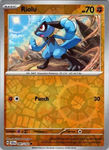 Riolu [Reverse Holo]
