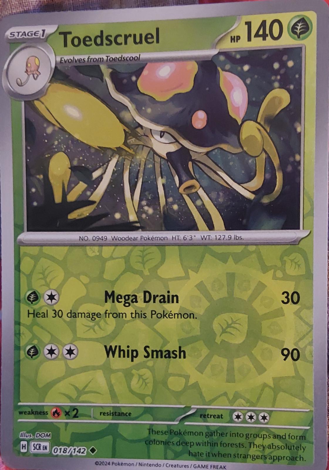 Toedscruel [Reverse Holo]