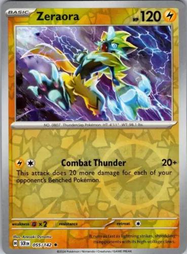 Zeraora [Reverse Holo]