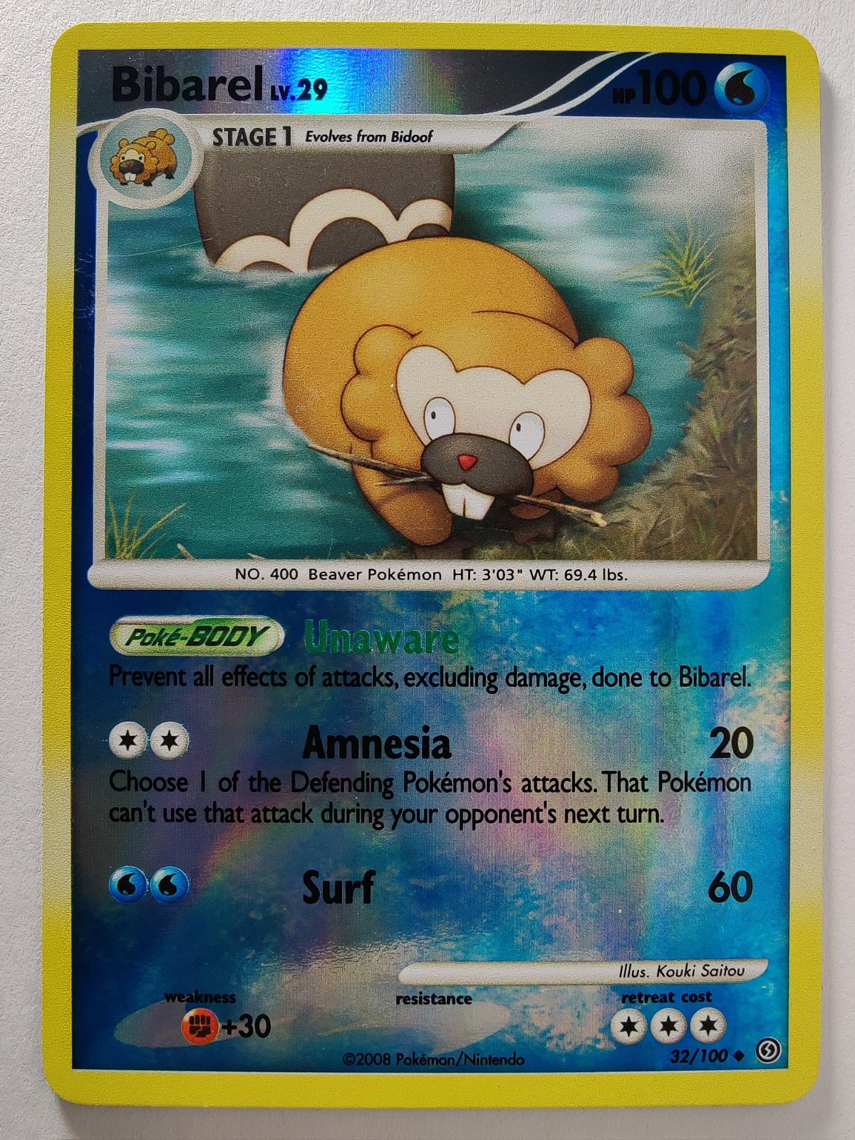 Bibarel [Reverse Holo]