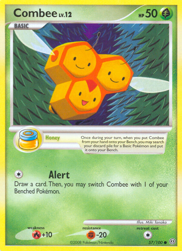 Stormfront Combee Pokémon card
