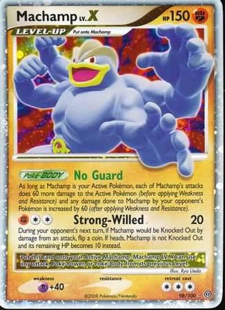 Machamp LV. X