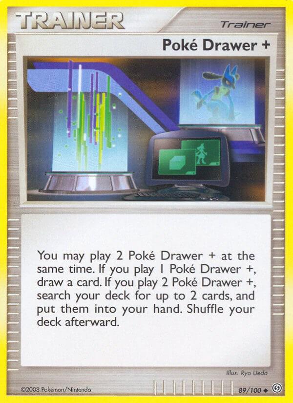 Stormfront Poke Drawer + Pokémon card