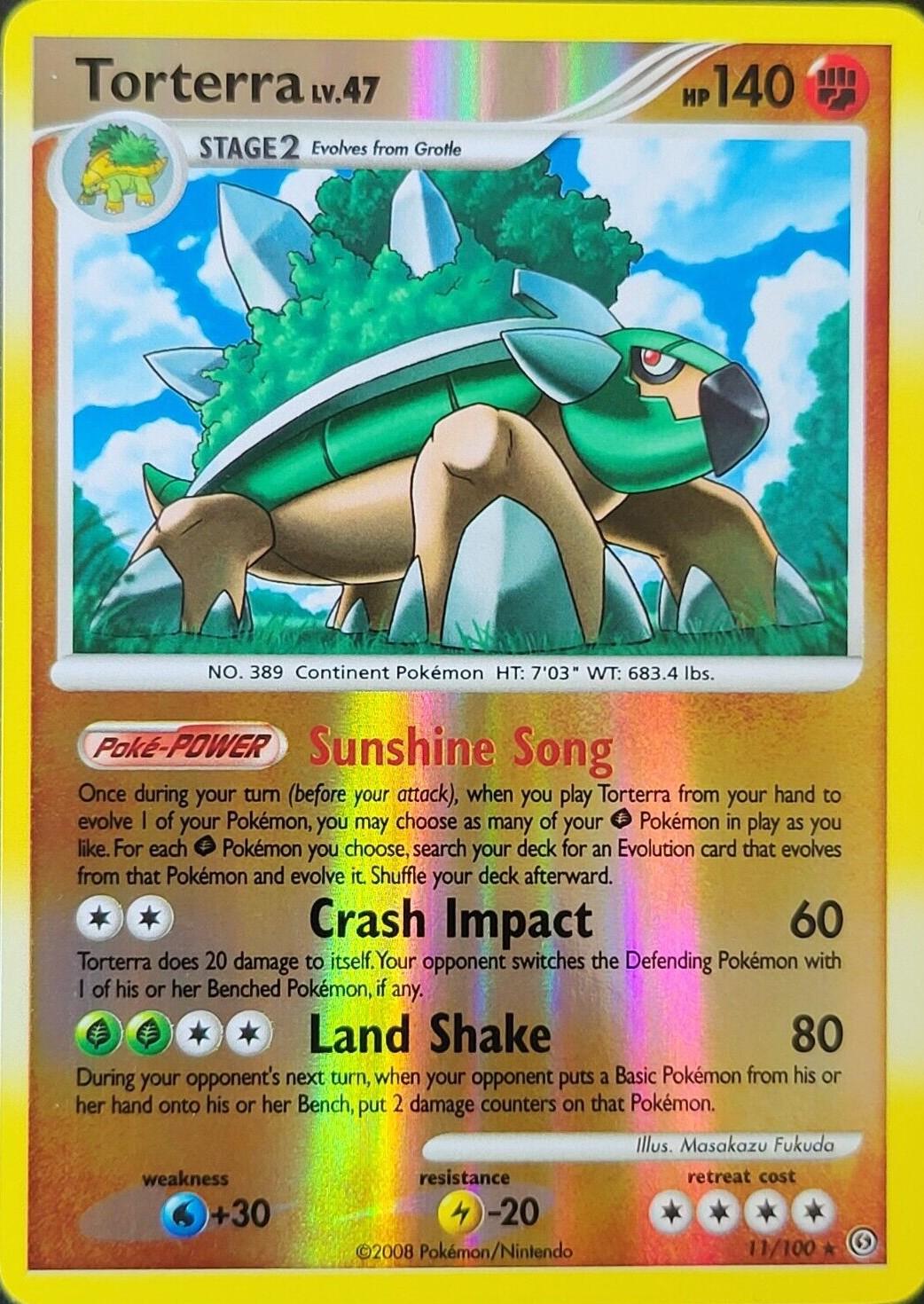 Torterra [Reverse Holo]