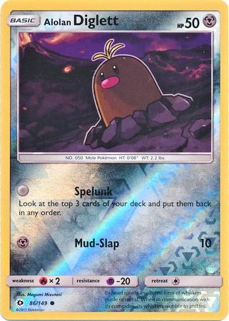 Alolan Diglett [Reverse Holo]