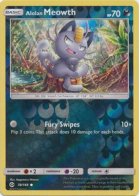 Alolan Meowth [Reverse Holo]