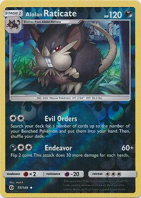 Alolan Raticate [Reverse Holo]