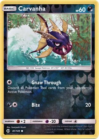 Carvanha [Reverse Holo]