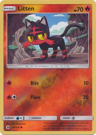 Litten [Reverse Holo]