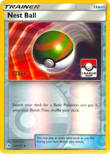 Sun & Moon Nest Ball [League-Cup-Staff] Pokémon card