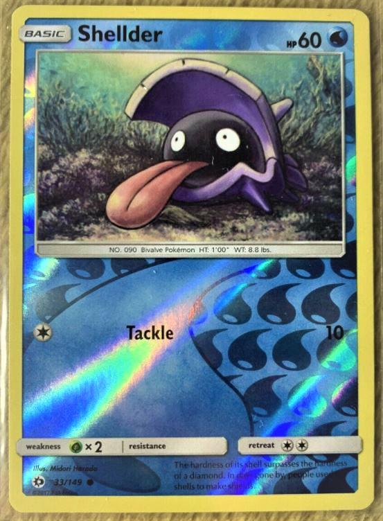 Shellder [Reverse Holo]