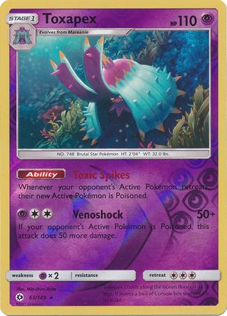 Toxapex [Reverse Holo]